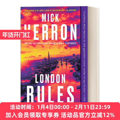 英文原版 London Rules Slough House Book 5 斯劳部门 泥沼之家系列5 伦敦条约 网剧流人原著小说 金匕首奖短名单 间谍小说英文版