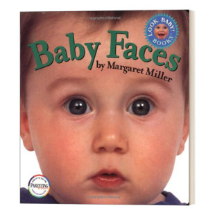 宝宝 脸 纸板书 英文原版 进口英语原版 Faces 英文版 书籍 Baby