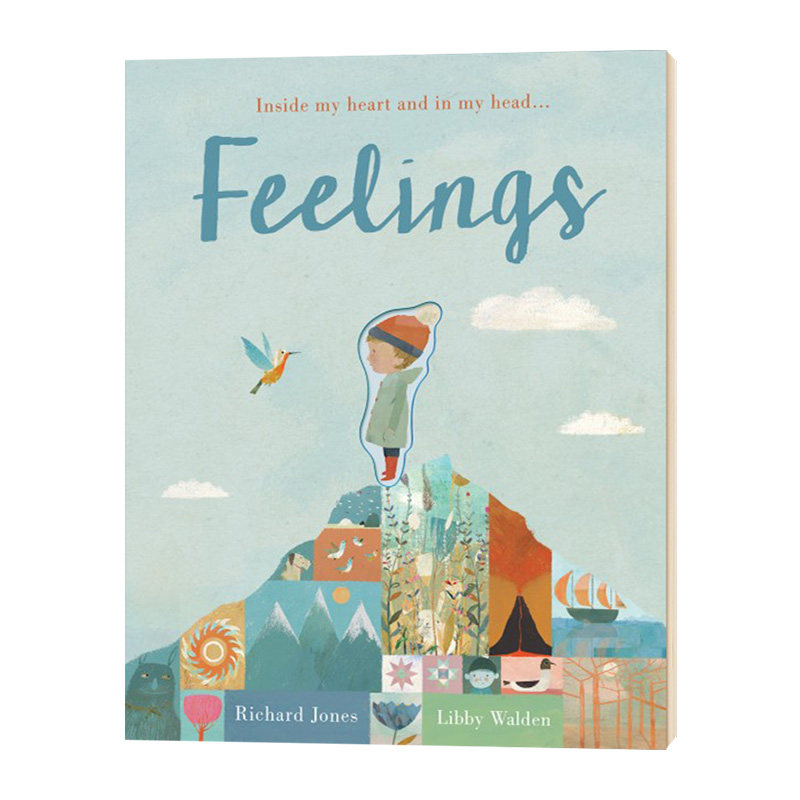 感觉 英文原版绘本 feelings 情感认知 英文版儿童英语启蒙亲子阅读