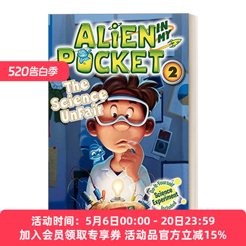 口袋里的外星人 英文原版 Alien in My Pocket 2 The Science UnFair 英文版 进口英语原版书籍