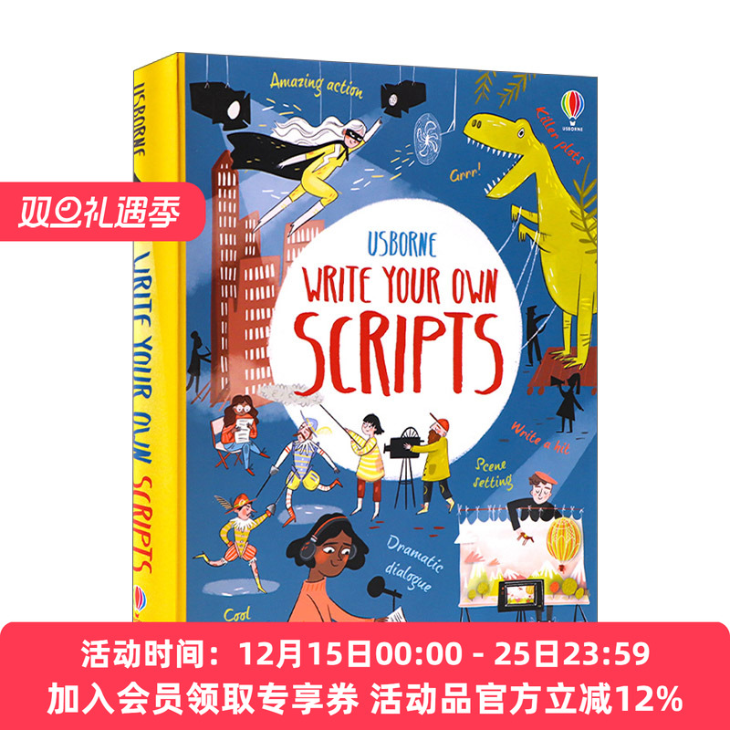 写你自己的剧本 英文原版 Write Your Own Scripts 英文版 进口英语原版书籍