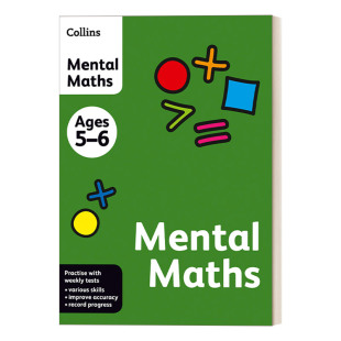 英文原版 Collins Mental Maths 5-6 英国柯林斯数学 五分钟心算 英文版 进口英语原版书籍