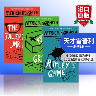 Talented Patricia 英文版 书籍 英文原版 雷普利 Ripley 进口英语原版 天才雷普利系列3册 游戏 电影原著 The Highsmith 小说