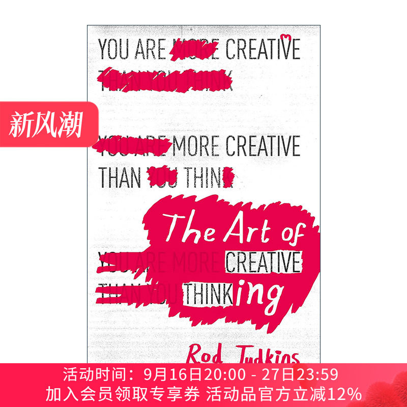 英文原版 The Art of Creative Thinking 学会创新 创新思维的方法和技巧 中央圣马丁学院教师罗德?贾金斯 进口英语原版书籍