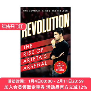 英文原版 Revolution The Rise of Arteta's Arsenal 阿森纳主教米克尔·阿尔特塔传记 英文版 进口英语原版书籍
