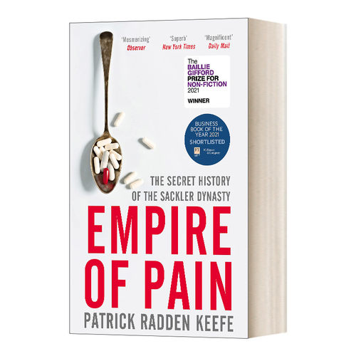 英文原版 Empire of Pain 痛苦帝国 Goodreads年度非虚构类推荐榜首 英文版 进口英语原版书籍