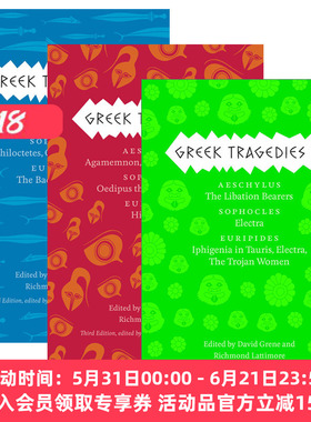 英文原版 Greek Tragedies Aeschylus 希腊悲剧系列3册 埃斯库罗斯 Mark Griffith 英文版 进口英语原版书籍