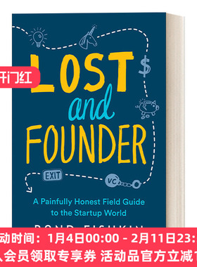 迷失与创始人 英文原版 Lost and Founder 创业世界痛苦而诚实的实地指南 企业管理 Rand Fishkin 精装 英文版 进口英语原版书籍