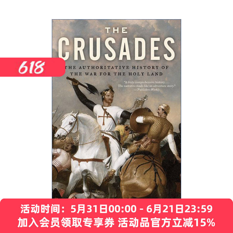 英文原版 The Crusades 战争的试炼 十字军东征史 英文版 进口英语原版书籍