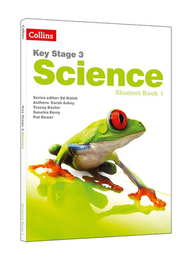 英文原版 Collins Key Stage 3 Science Student Book 1 柯林斯英国初中KS3科学学生用书1 第二版 英文版 进口英语原版书籍