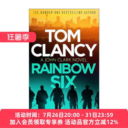 英文原版 Rainbow Six 彩虹六号 反恐惊悚军事小说 汤姆·克兰西 Tom Clancy 英文版 进口英语原版书籍