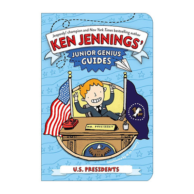 英文原版 U.S. Presidents 美国总统 活动式知识问答 Ken Jennings' Junior Genius Guides系列 英文版 进口英语原版书籍