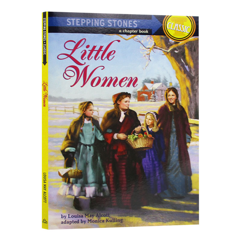 小妇人 英文原版 Little Women Stepping Stones Books Classic 英文版