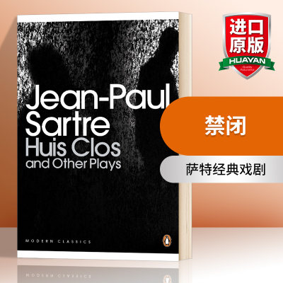英文原版 Huis Clos and Other Plays萨特经典戏剧现代经典禁闭恭顺的妓女及魔鬼与上帝英文版进口英语原版书籍