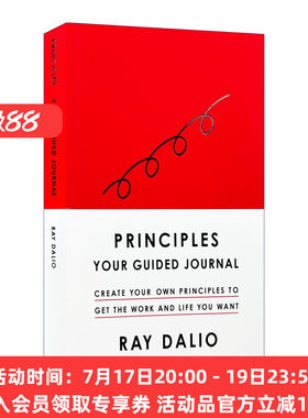原则 生活与工作 英文原版 Principles Your Guided Journal 个人指南 精装 英文版 进口英语原版书籍
