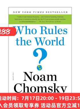 英文原版 Who Rules the World 谁统治世界 主张民主人权的政府为何勾结财团 操控媒体 扭曲真相 诺姆·乔姆斯基 进口英语原版书籍