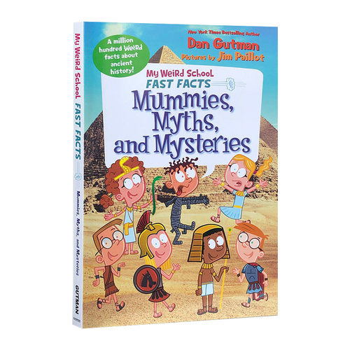 疯狂学校真实百科系列 英文原版 My Weird School Fast Facts Mummies Myths and Mysteries 木乃伊 英文版 进口英语原版书籍