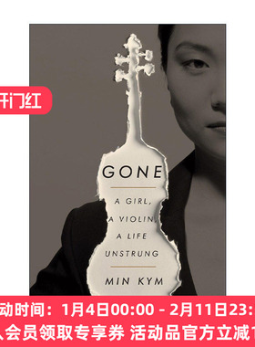 英文原版 Gone 消失 Min Kym金敏珍自传 韩国天才女小提琴家 精装 英文版 进口英语原版书籍