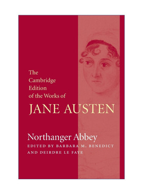 剑桥简奥斯汀著作系列  英文原版 Northanger Abbey 诺桑觉寺 英文版 进口英语原版书籍