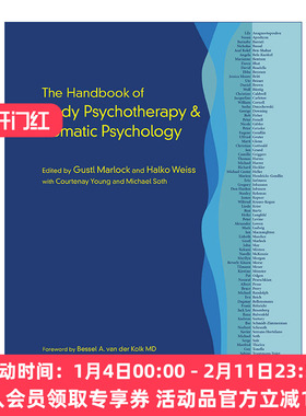 身体心理疗法与躯体心理学手册  英文原版 The Handbook of Body Psychotherapy and Somatic Psychology 身心疗愈 精装 进口书籍