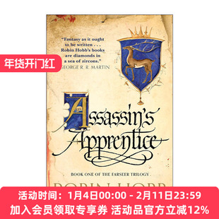 英文原版 Assassin's Apprentice The Farseer Trilogy 01 刺客正传I 刺客学徒 新版 Robin Hobb 英文版 进口英语原版书籍