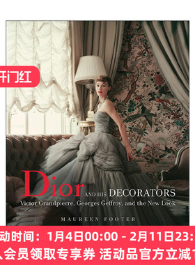 英文原版 Dior And His Decorators 迪奥和他的室内设计师 精装 英文版 进口英语原版书籍