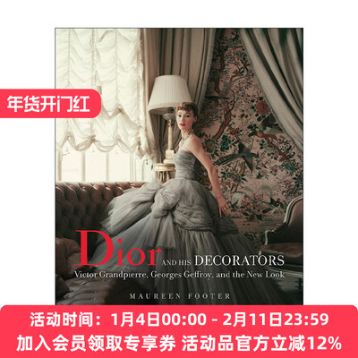 英文原版 Dior And His Decorators 迪奥和他的室内设计师 精装 英文版 进口英语原版书籍
