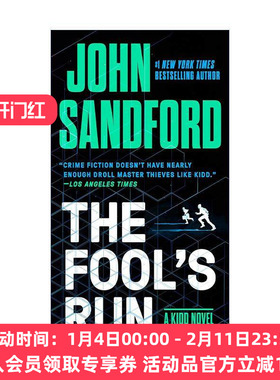 英文原版 The Fool's Run Kidd 01 基德系列1 愚人之行 惊悚悬疑小说 John Sandford 英文版 进口英语原版书籍