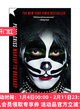 英文原版 Makeup to Breakup 我的生活离不开吻 皮特·克里斯传记 英文版 进口英语原版书籍