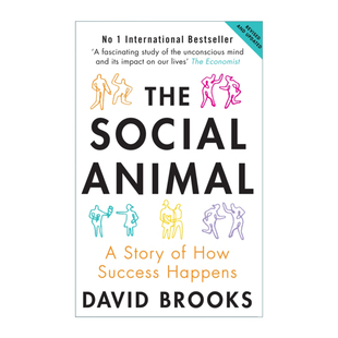 英文原版 The Social Animal 社会动物 爱 性格和成就的潜在根源 英文版 进口英语原版书籍