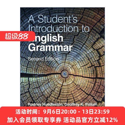 英文原版 A Student's Introduction to English Grammar 剑桥学生英语语法 Rodney Huddleston 英文版 进口英语原版书籍
