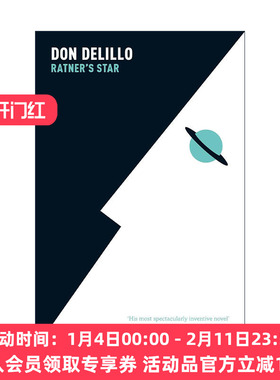 英文原版 Ratner's Star 拉特纳之星 幽默科幻小说 美国国家图书奖得主唐·德里罗 DeLillo Don 英文版 进口英语原版书籍