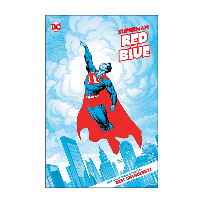 英文原版 Superman Red and Blue 超人红与蓝 DC漫画 John Ridley 英文版 进口英语原版书籍 书籍/杂志/报纸 漫画类原版书 原图主图