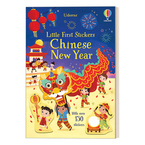 英文原版 Little First Sticker Book Chinese New Year 尤斯伯恩小贴纸书 中国新年 英文版 进口英语原版书籍