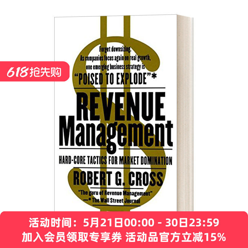 收益管理 英文原版 Revenue Management Hard-Core Tactics for Market Domination 市场支配的核心策略 英文版 进口英语原版书籍