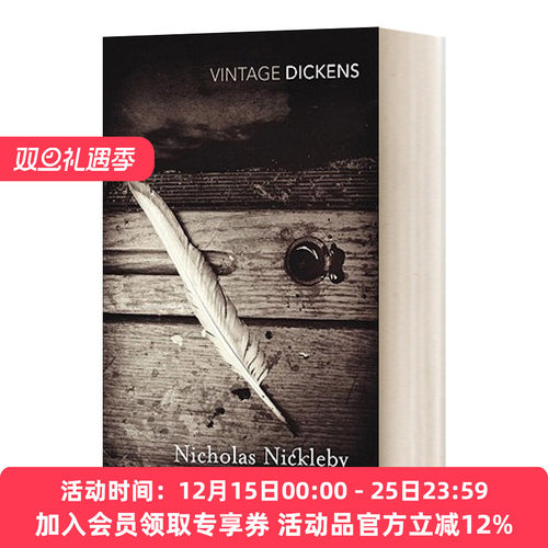 英文原版NicholasNickleby