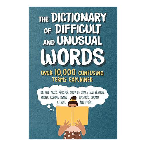 英文原版 The Dictionary of Difficult and Unusual Words 难词怪词词典 一万多条令人困惑的词汇释义 英文版 进口英语原版书籍