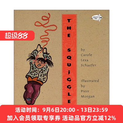 英文原版 The Squiggle 涂鸦 中国元素 儿童绘本 ALA优秀童书 Pierr Morgan插画 英文版 进口英语原版书籍