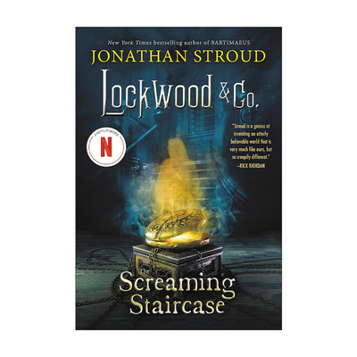 英文原版 The Screaming Staircase 路德灵异侦探社1 尖叫楼梯 英文版 进口英语原版书籍