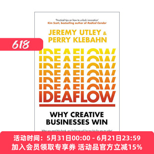 英文原版 Ideaflow 创意流程 唯一关键的商业准则 斯坦福大学杰里米·阿特利 佩里·克莱班 英文版 进口英语原版书籍