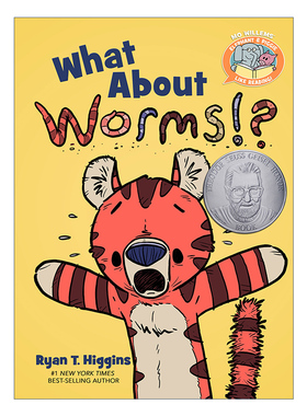 英文原版 What About Worms 小猪小象爱阅读系列 虫子呢 Elephant & Piggie Like Reading 精装绘本 英文版 进口英语原版书籍