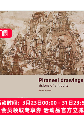 英文原版 Piranesi Drawings 大英博物馆 乔凡尼·巴蒂斯塔·皮拉内西绘画作品 英文版 进口英语原版书籍