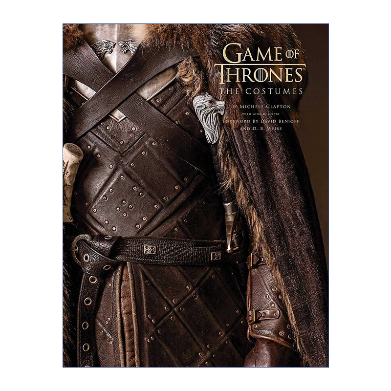 冰与火之歌  英文原版 Game of Thrones 权力的游戏1-8季服装设定集 精装艺术画册 英文版 进口英语原版书籍