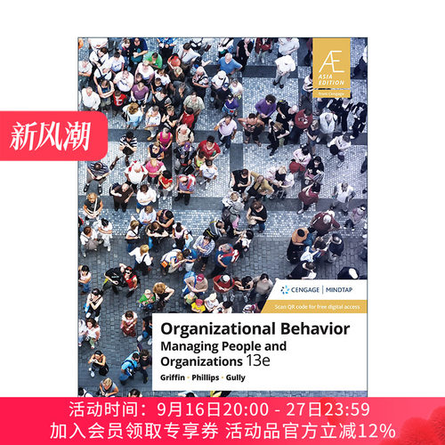 英文原版 Organizational Behavior Managing People and Organization 组织行为学 第13版 组织与人员的管理 进口英语原版书籍