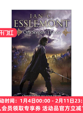 英文原版 Orb Sceptre Throne 球形权杖宝座 玛拉兹帝国系列4 Ian C. Esslemontc奇幻小说 英文版 进口英语原版书籍