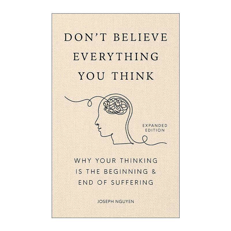 英文原版 Don'T Believe Everything You Think 不要相信你所想的一切 扩展板 英文版 进口英语原版书籍