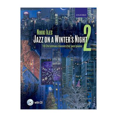 英文原版 Jazz on a Winter's Night 2 爵士冬夜2 钢琴爵士乐曲谱 英皇钢琴考级练习 英文版 进口英语原版书籍