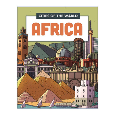 英文原版 Cities of the World: Cities of Africa 世界城市之非洲的城市 儿童科普绘本 英文版 进口英语原版书籍