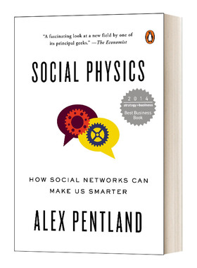 英文原版 Social Physics 智慧社会 大数据与社会物理学 Alex Pentland 英文版 进口英语原版书籍