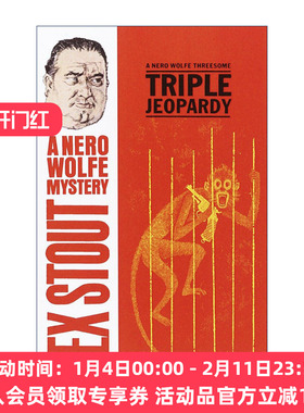 英文原版 Triple Jeopardy Nero Wolfe 三重危机 Rex Stout雷克斯·斯托特 英文版 进口英语原版书籍